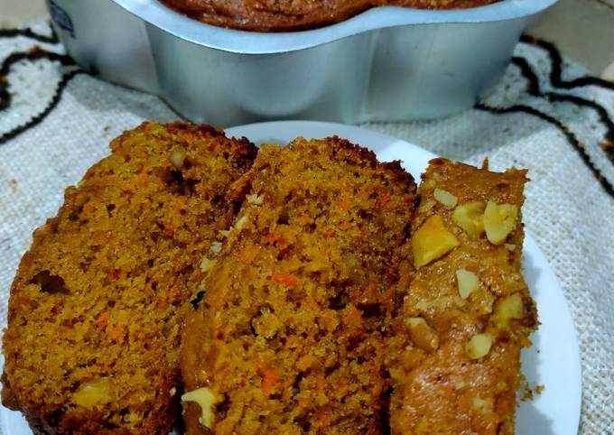 Carrot and apple cake