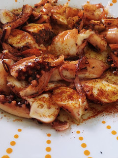 Una foto de Pulpo a la gallega sin patatas