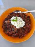 Ragout de berenjena con burrata