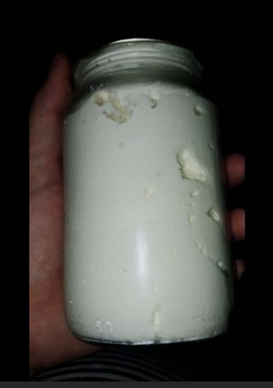 Una foto de Queso crema casero