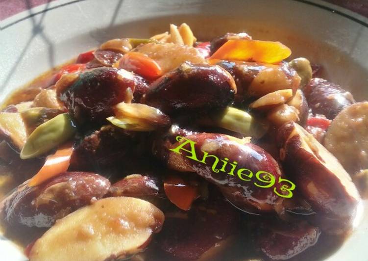 Langkah Mudah untuk Menyiapkan 25》 Biji Nangka Pedas Manis yang enak