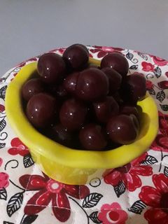 عکسی از دستور ترشی آلبالو