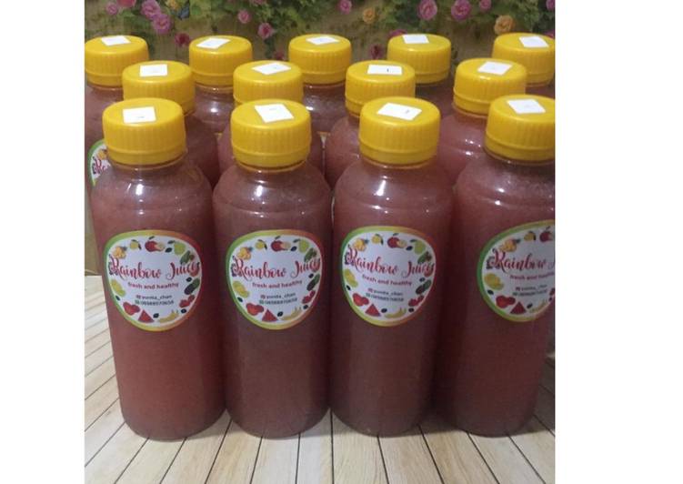 Diet Juice Pomelo Grape Strawberry Apple Chiaseed