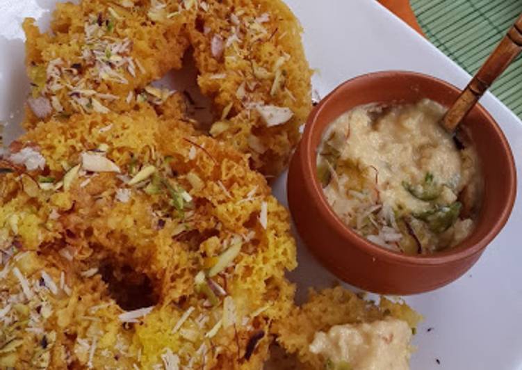 Steps to Make Homemade Rajasthani ghewar