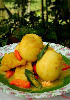 Foto resep Telur Terasi Kunyit