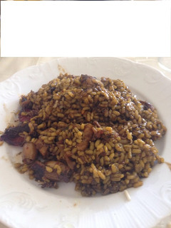 Una foto de Arroz con rape y puntillitas