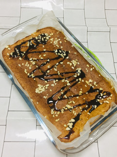 Una foto de Bizcocho de Plátano con Canela Avena!