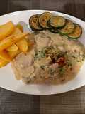 WOW !!! Swiss (Zurich) Pork with Mushroom Cream Sauce