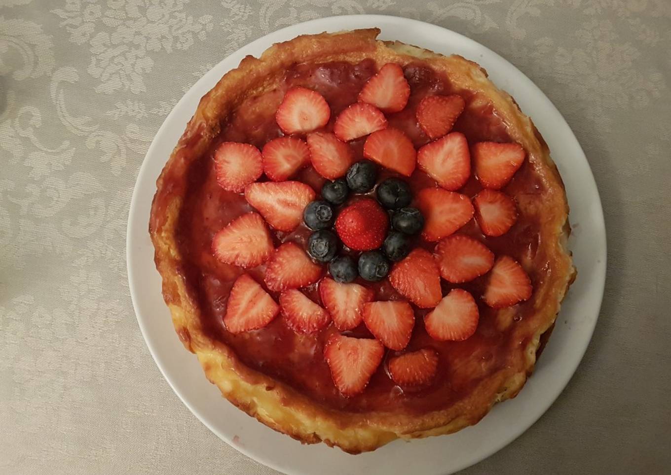 Tarta de queso en Thermomix