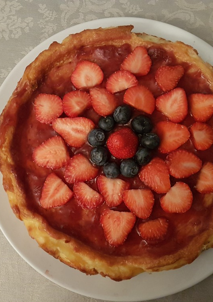 Una foto de Tarta de queso en Thermomix
