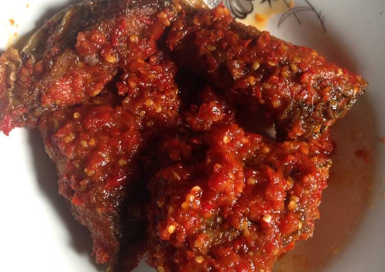 Resep Mujair Sambal yang mudah