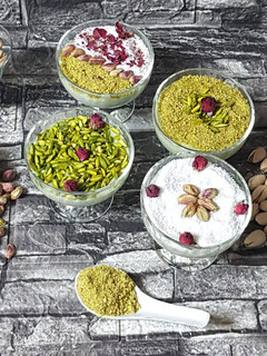 صورة لوصفة عصيدة الفستق التونسية