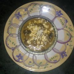 A picture of Mushroom masala.