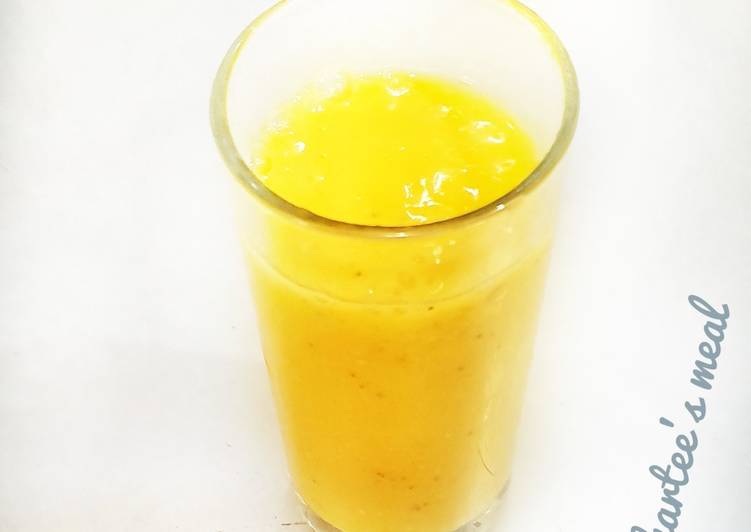 Step-by-Step Guide to Make Speedy Mango smoothie | So Yummy Food Recipe From My Kitchen