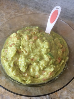 Una foto de Guacamole argentino