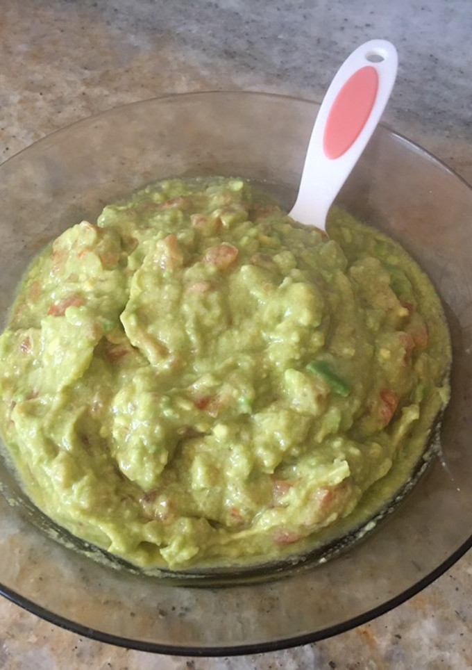 Una foto de Guacamole argentino