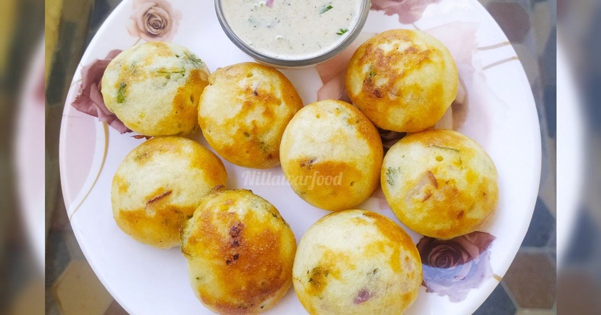 Plan Rice Appe Rice Appe With Chutney Recipe by Sakshi Nillawar - Cookpad