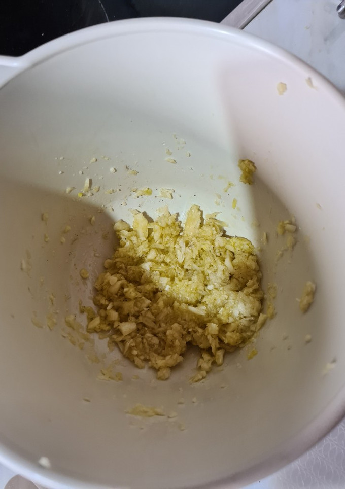 Una foto de Pasta de ajo