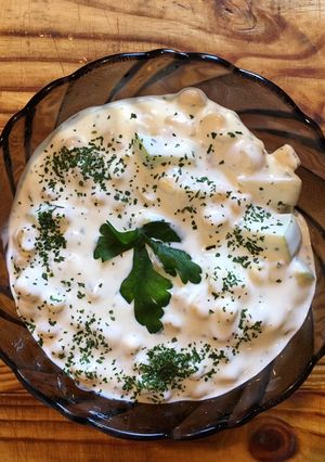 Almás kukoricasaláta recept fotója
