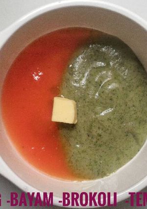 Foto resep Mpasi 6 bulan menu 4 bintang 🌟🌟🌟🌟