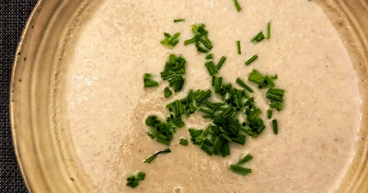 Crema de portobellos con queso de cabra en Moulinex ClickChef Receta de