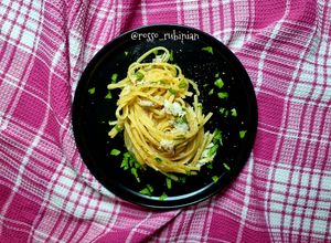Foto di Linguine al granchio blu