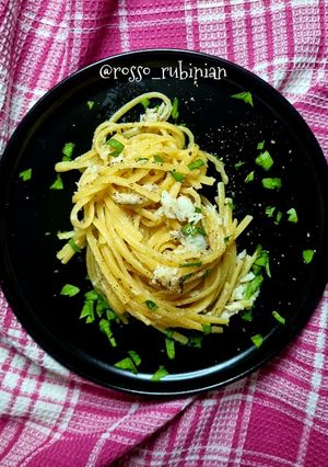 Foto di Linguine al granchio blu