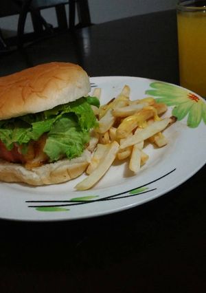 Una foto de Hamburguesas rellenas🍔