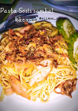Foto resep Pasta Sosis Sambal Kacang