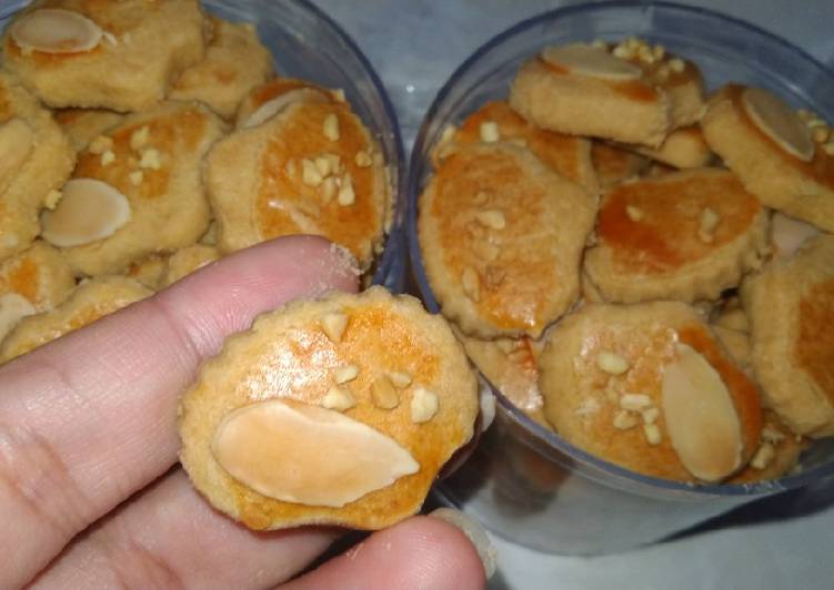 Resep Butter Nutt Cookies/Kue kering selai kacang Anti Gagal