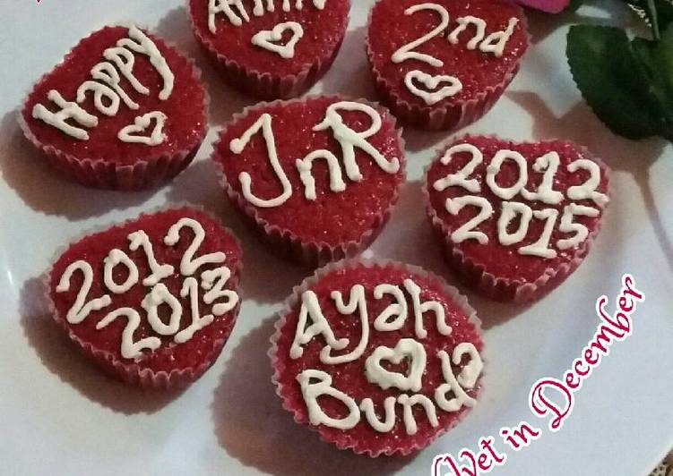 Resep RedVelvet in December🎂👼👪 Sederhana Untuk Jualan