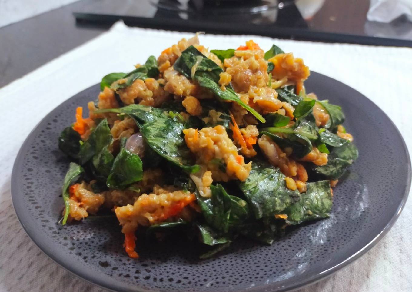 Tempe Penyet Kemangi