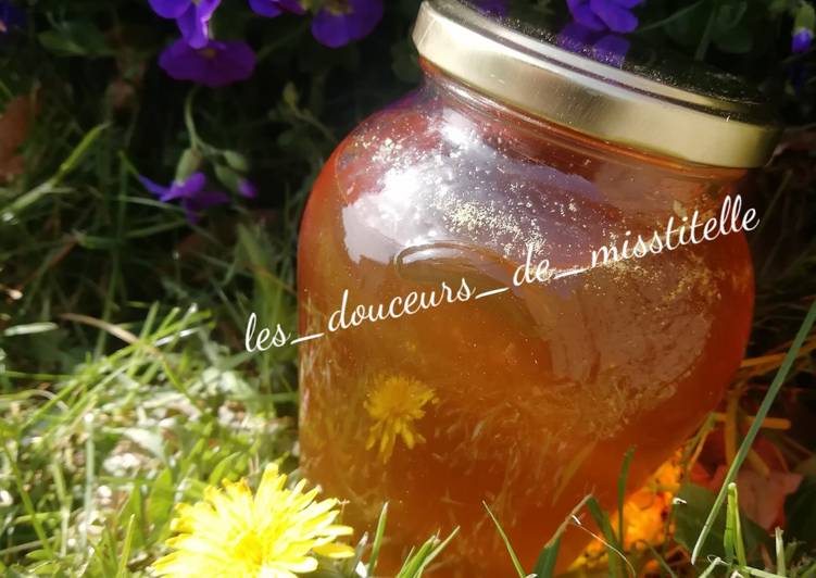 Confiture de pissenlit