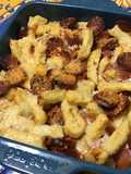 Gnocchis maison au chorizo, sauce tomate et parmesan