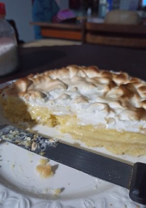 Una foto de Lemon pie con leche condensada