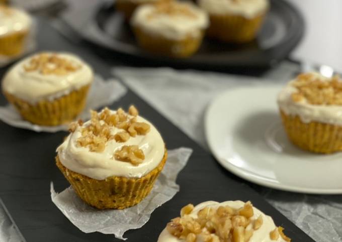Carrot Muffins sans cuisson