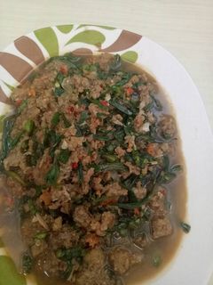 Foto resep Genjer tauco oncom