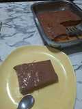 Postre de vainillas y chocolate