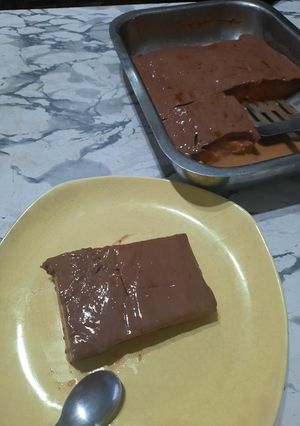 Una foto de Postre de vainillas y chocolate