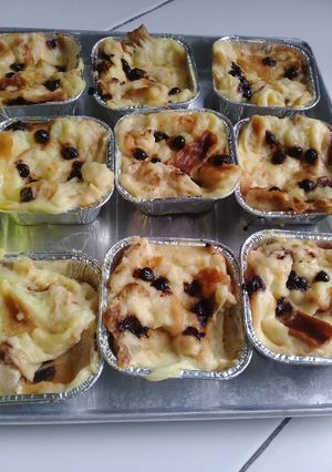 Foto resep Puding roti tawar kukus