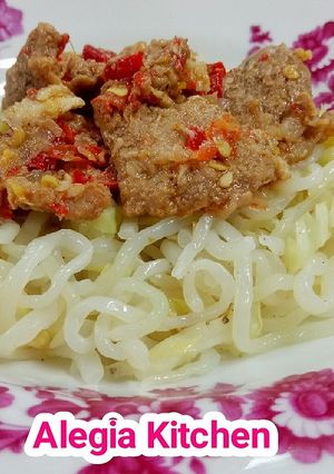 Foto resep 83. Mie Shirataki Daging Pedas