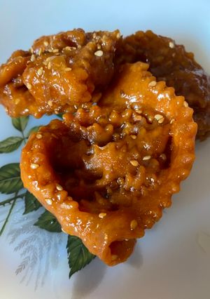 A picture of Chebakia: My Grandma’s Moroccan Pastries.