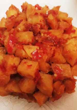 Foto resep Sambal goreng kentang