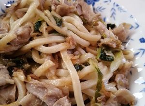 Foto resep Udon goreng daging super simple buat anak