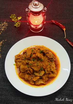 लाल मास (Lal maas recipe in Hindi) रेसिपी मुख्य फोटो
