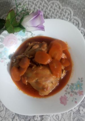 عکسی از دستور مرغ جان من ❤️ 😅