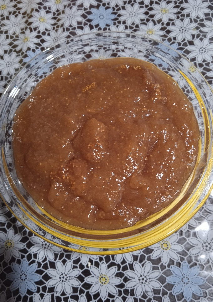 Una foto de Mermelada de higo con stevia!