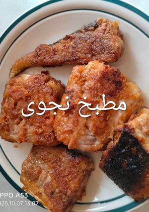 صورة لوصفة سمك الراية مقلي