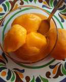 Nieve de mango fácil, sin lácteos