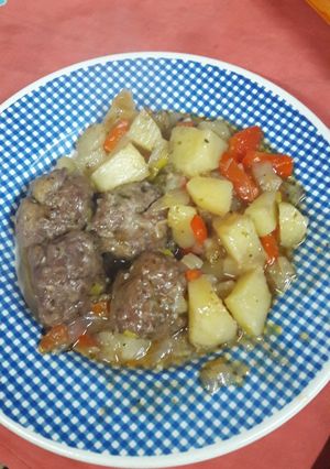 Una foto de Albóndigas con papa